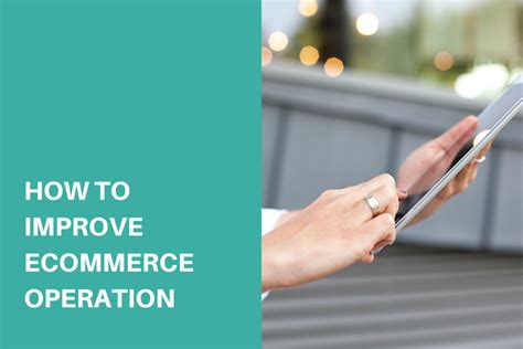 How To Improve Ecommerce Operation Gritglobal Make An Impact