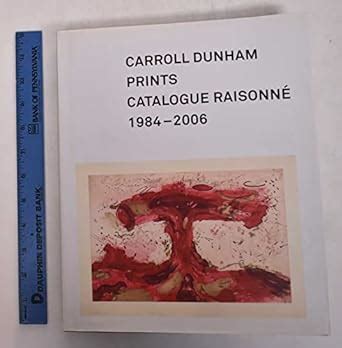 Carroll Dunham Prints Catalogue Raisonné 1984 2006 Addison Gallery