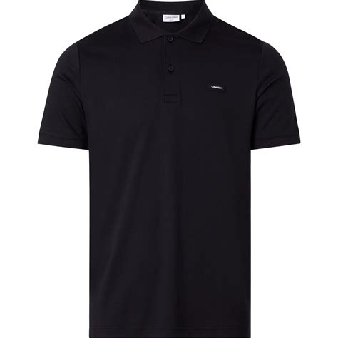 Calvin Klein Smooth Cotton Slim Polo Short Sleeve Polos Frasers