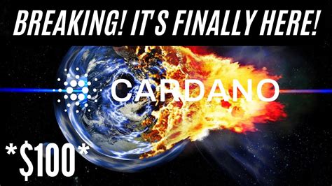 Ada Breaking Cardano Holders Watch This Huge Win Must See End