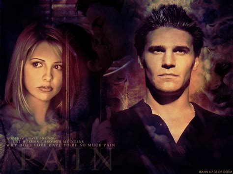 Buffyangel The Ultimate Love Buffy And Angel Fan Wallpaper