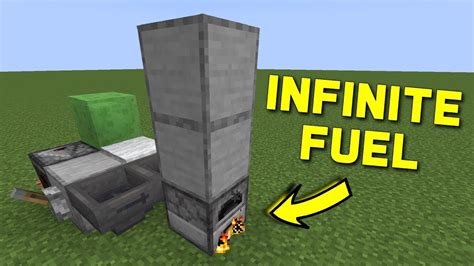 Infinite Fuel In Minecraft Youtube