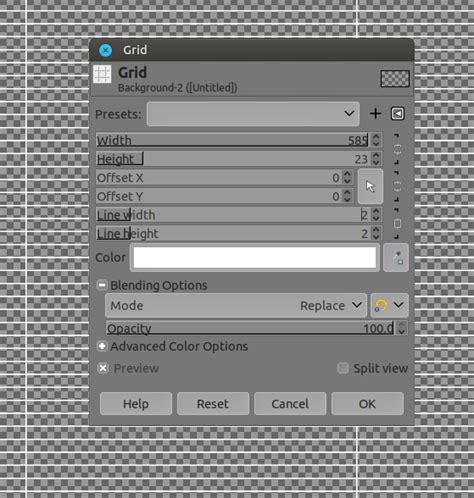 Creating A Custom Ruler R GIMP