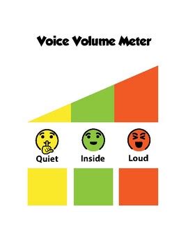 Visual Voice Volume Meter by KidForti | TPT