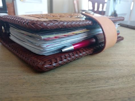 Sharondippity Custom Made Hand Tooled Leather Planner