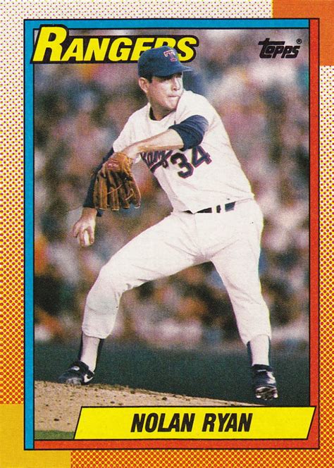 1990 Topps Nolan Ryan Wax Pack Gods