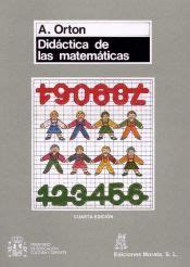 Didactica De Las Matematicas Antony Orton