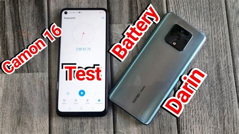 Battery DRAIN Test Tecno Camon 16 YouTube