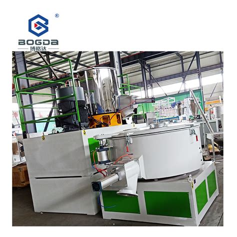 Bogda PVC Plastic Powder Mixer Machine High Speed Hot Cold Mixing Unit China PVC Mixer Machine