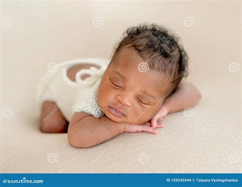 Newborn Child Resting Stock Photo Image Of Innocent 159245944