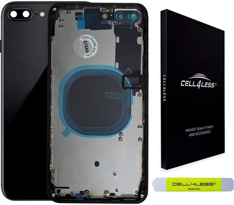 Cell4less Back Housing Assembly Metal Frame Wback Glass