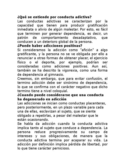 PDF Qué Se Entiende Por Conducta Adictiva DOKUMEN TIPS