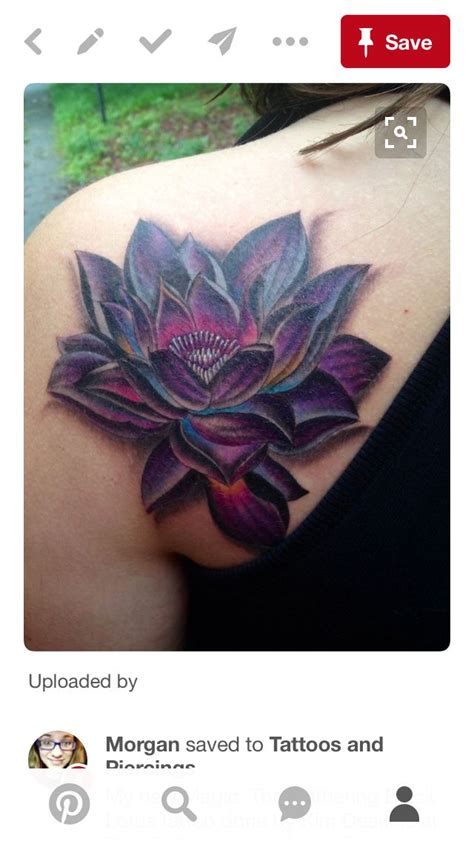 Pin By Morgan Choitz On Tattoos And Piercings Purple Rose Tattoos