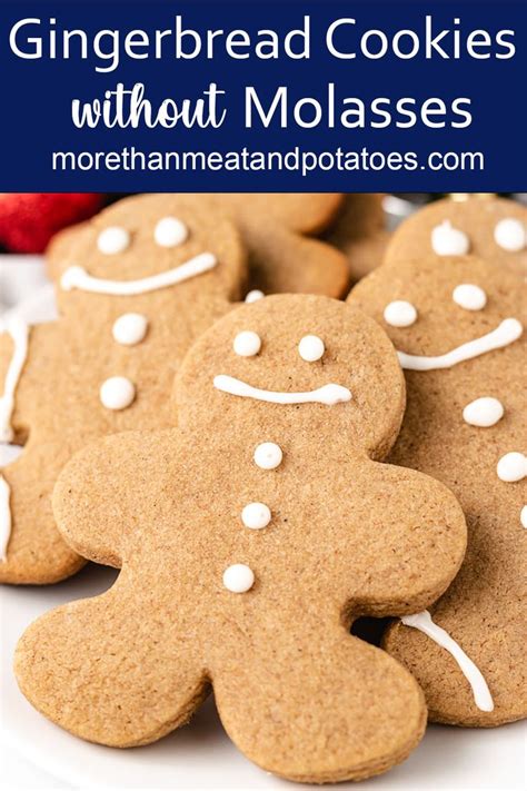 Our Gingerbread Cookies Without Molasses Recipe Features Spiced