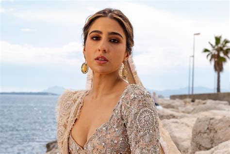 Sara Ali Khan Cannes 2023 Sara Entered The Red Carpet In A Bridal Look