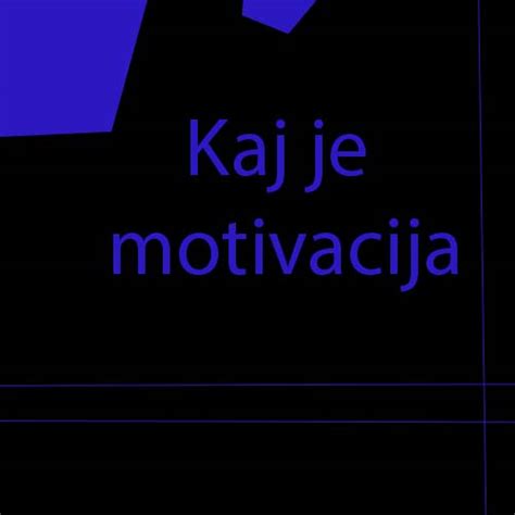 Kaj je motivacija Prošnja za delo