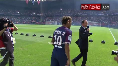 Neymar Presentación En El Psgneymar He Venido Hacer Historia