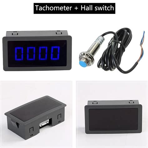 Digitale Led Toerenteller Rpm Snelheid Meter Motorcycle Bike