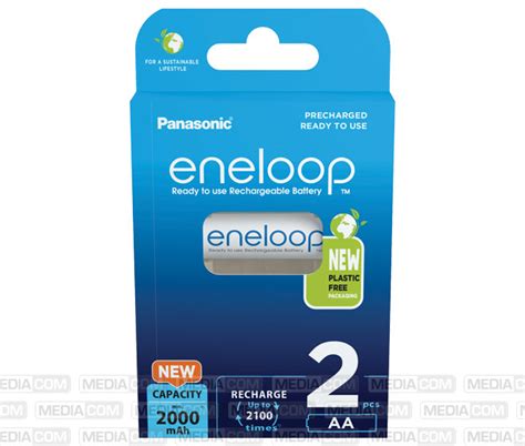 Eneloop Akku Nimh Mignon Aa Hr06 1 2v 2000mah Pre Charged Retail