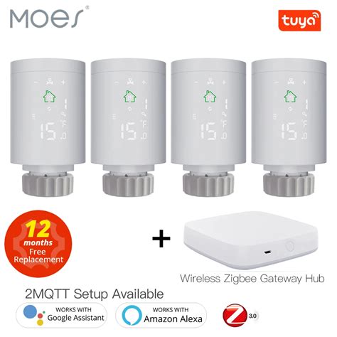 TRV ZigBee 3 0 Smart Heizkörper Antrieb Programmierbare