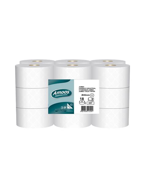 Papel Higiénico Industrial Para Baño 18uds