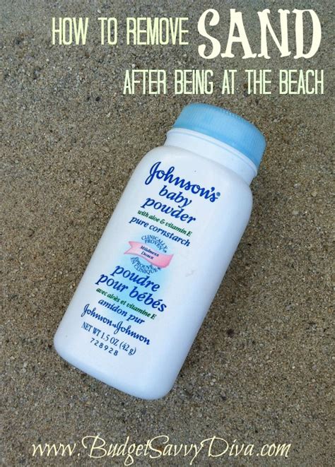 How to Remove Sand off After Being at the Beach - Budget Savvy Diva