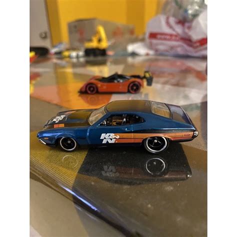 Hot Wheels Super Treasure Hunts Ford Gran Torino Shopee Malaysia