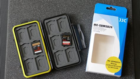 Jjc Multi Memory Card Case Mc Sdmsd Unboxing Youtube