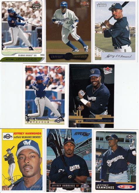 Huge Different Jeffery Hammonds Card Lot Orioles