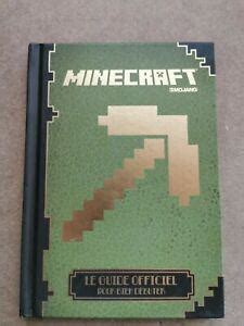 Livre neuf minecraft le guide officiel pour bien débuter en France