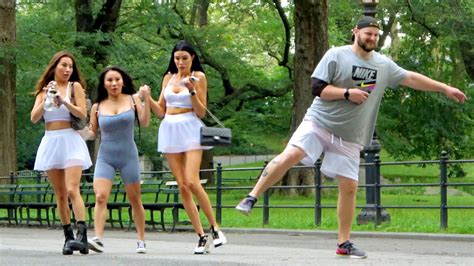 Funny Wet Fart Prank In Central Park Daddy Takes On New York With