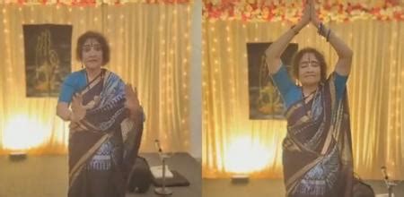 'She's 90?': Viral Video Of Vyjayanthimala Performing Bharatanatyam On ...