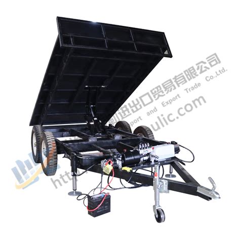 North American Hot Selling Krm Series Dump Trailer Hydraulic Dump