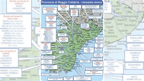 Geografia Delle Cosche Calabresi Ecco La Mappa Dei Clan Attivi La