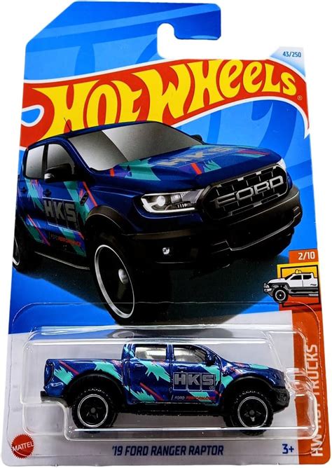 Amazon Hot Wheels Ford Ranger Raptor HW Hot Trucks Blue Toys Games