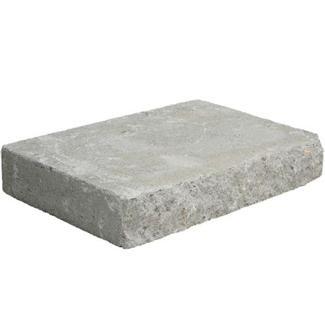 Pavestone In X In X In Gray Concrete Wall Cap The