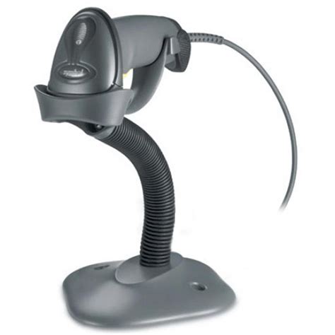 Zebra Ls2208 Handheld Barcode Scanner Black Usb Stand Kit