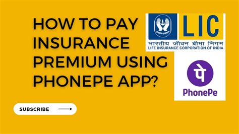 How To Pay Insurance Premium Through Phonepe App Lic Premium Payment