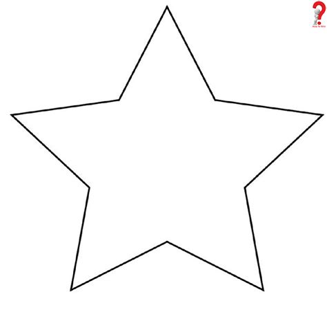 Printable Star Outline