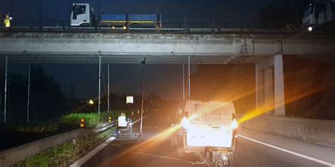 Messina Autostrada A20 Nottetempo Prove Di Carico Su Quattro Viadotti