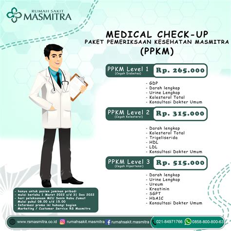 Paket Medical Check Up Mcu