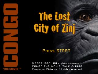 Congo The Movie The Lost City Of Zinj Mobygames