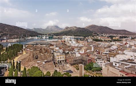 Cartagena Spain - city view Stock Photo - Alamy