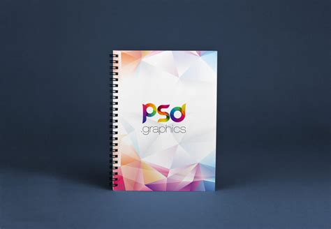 Spiral Notebook Mockup - Mockup World