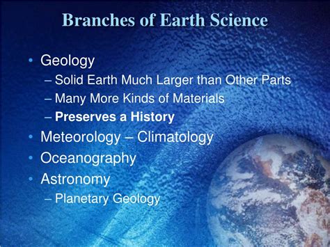 Ppt Introduction To Earth Science Powerpoint Presentation Free