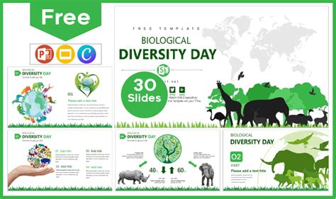 Plantilla Del D A Internacional De La Diversidad Biol Gica Plantillas