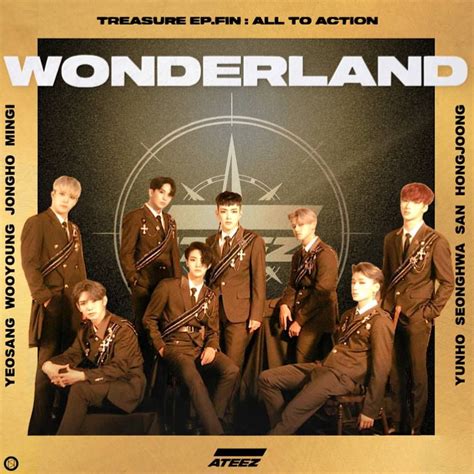 Ateez Wonderland Album Cover By Souheima On Deviantart Portadas De