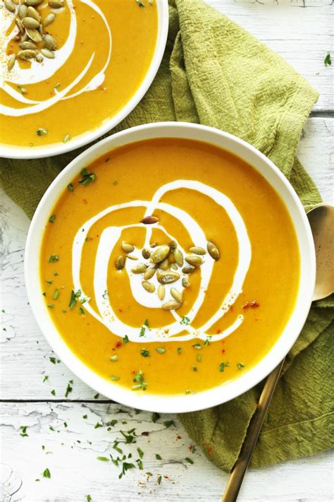 Curried Butternut Squash Soup Minimalist Baker Recipes