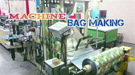 Bag Making Machine And Production Process Youtube