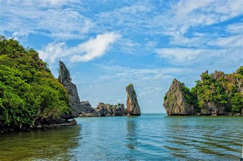 Ha Tien Beach stock image. Image of beach, kien, view - 90537855